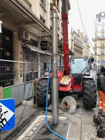 Réalisation forage d'eau